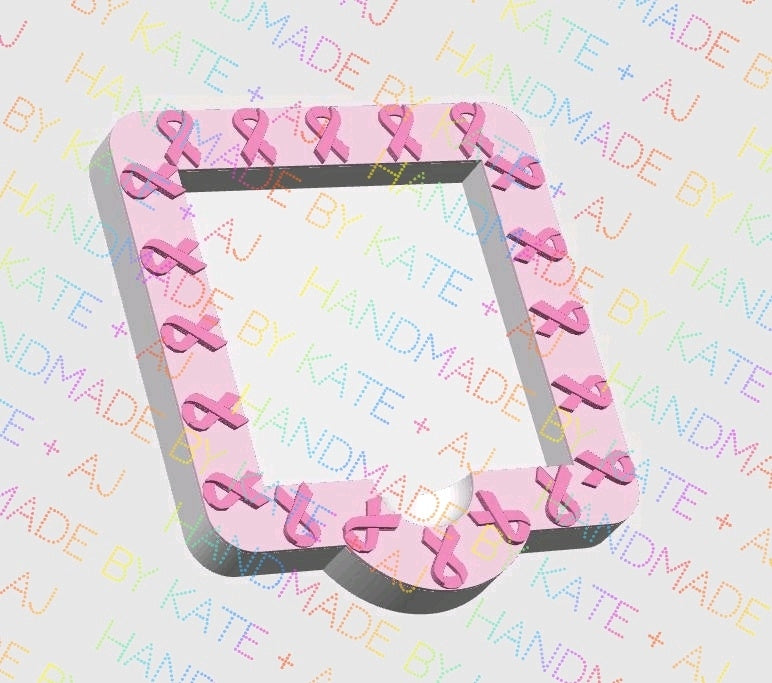 Awareness Ribbon Sticky Note Holder