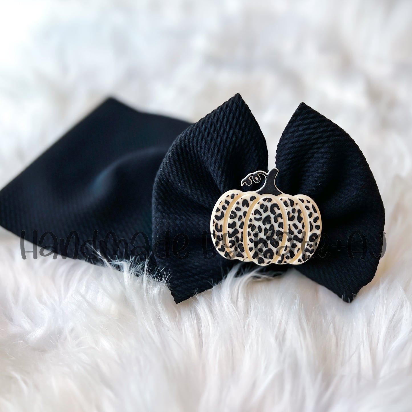 Leopard Pumpkin Single Clip