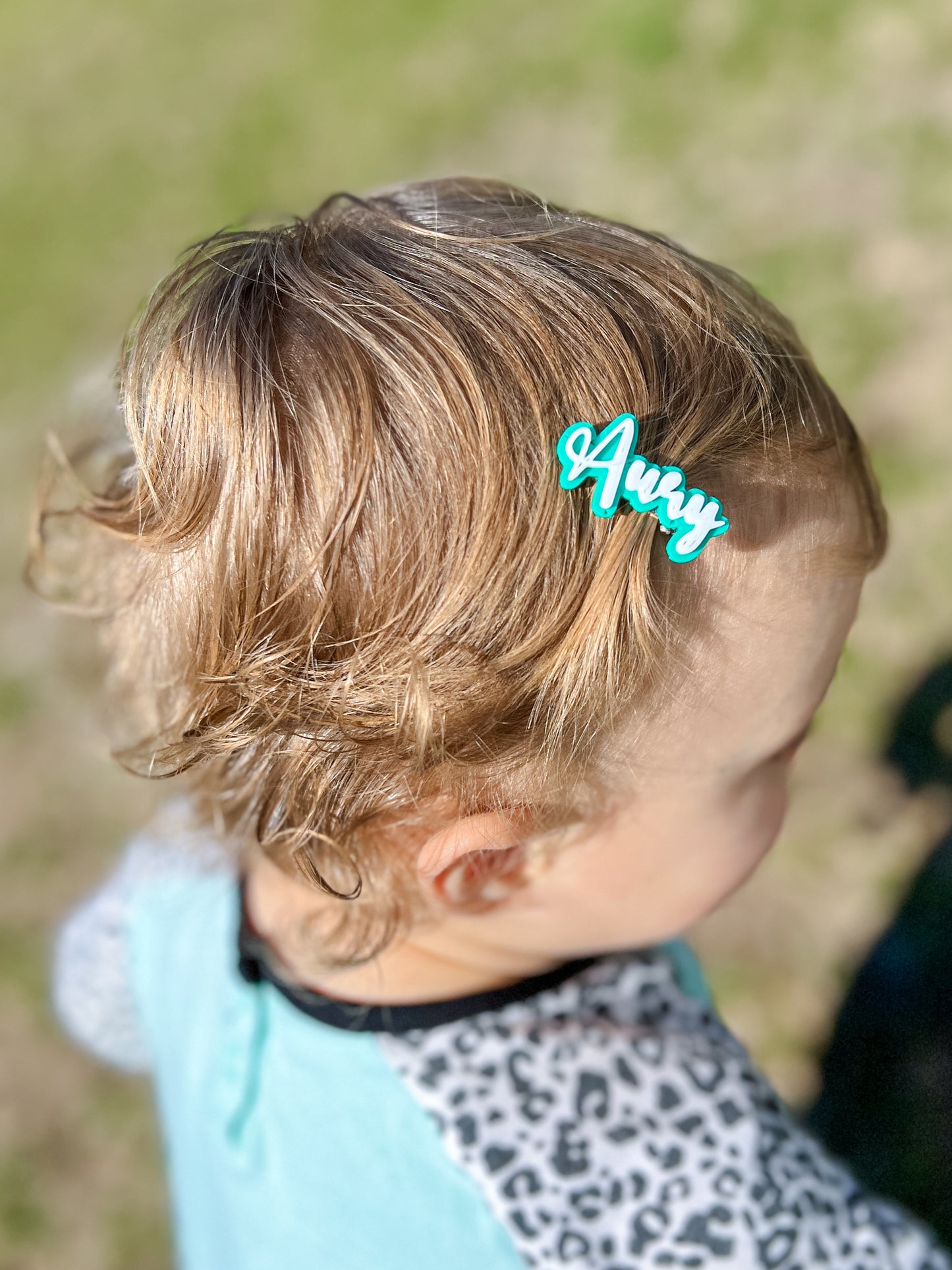 Personalized Name Clip - Piggies