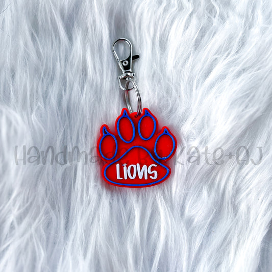 RTS Lions Keychain