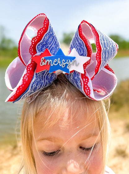 Personalized Star Clip