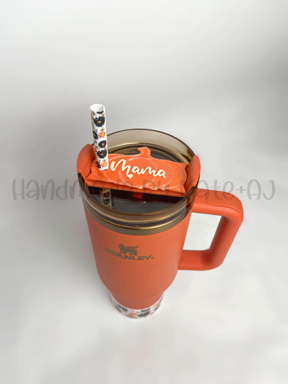 Pumpkin Stanley Lid Topper