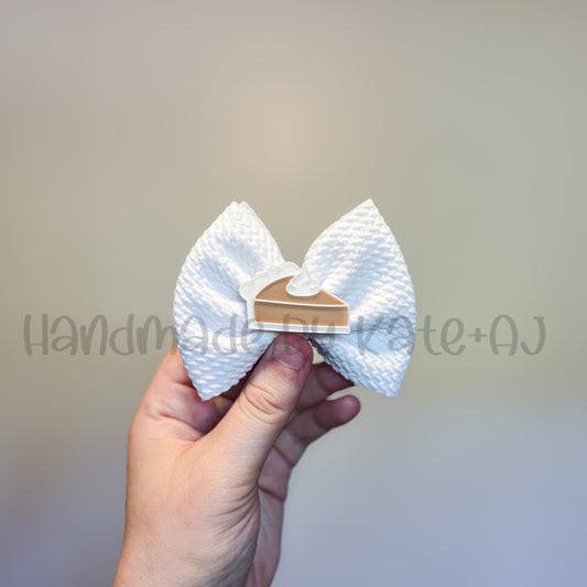 RTS Pumpkin Pie Barrette Clip (Oak)