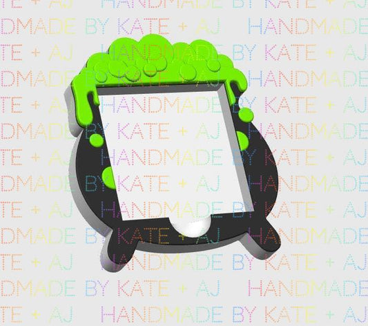 Cauldron Sticky Note Holder
