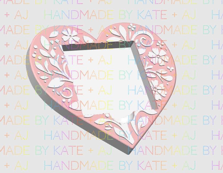 Heart Sticky Note Holder