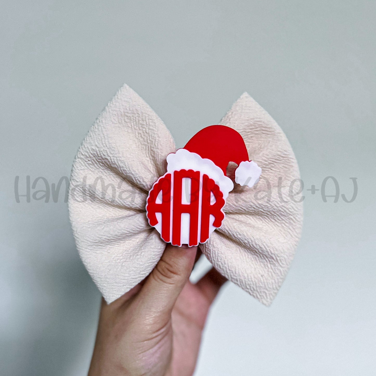 Santa Monogram Single