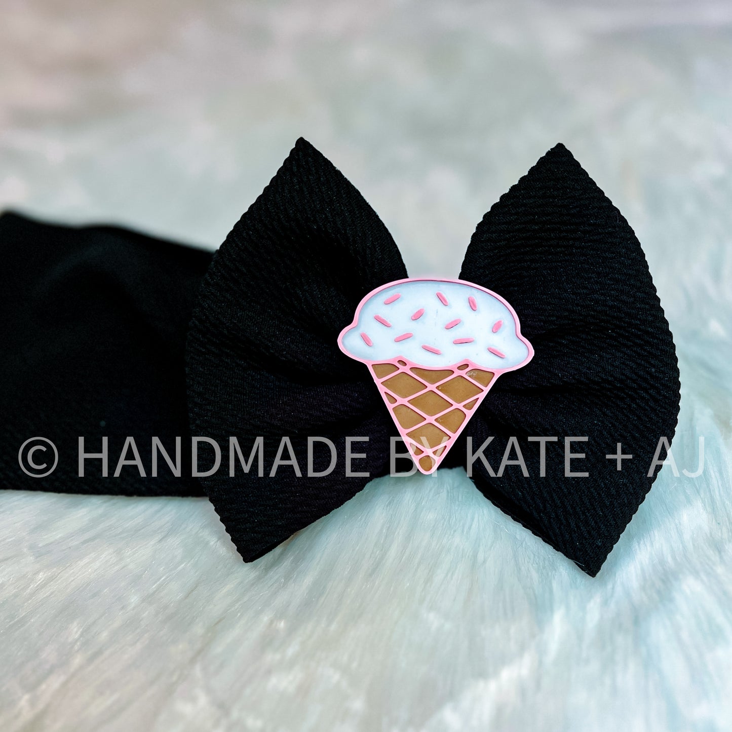 Fruit + Ice Cream Bow Clips