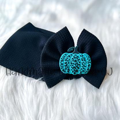 Leopard Pumpkin Single Clip