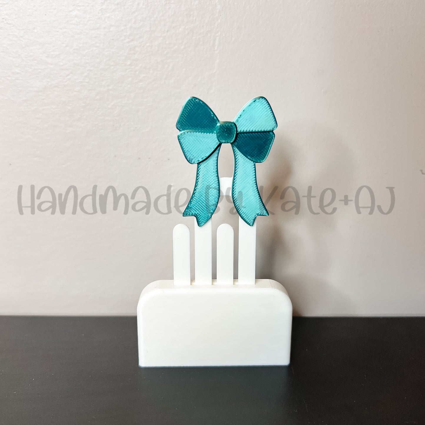 RTS Dark Green Bow Bookmark