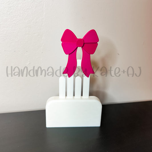 RTS Plum Bow Bookmark