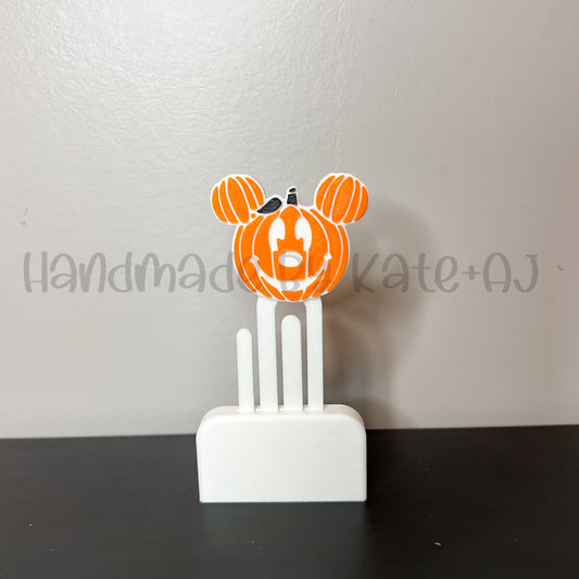 RTS Pumpkin Mouse Bow Bookmark