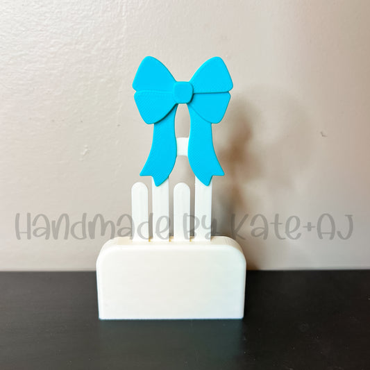 RTS Aqua Bow Bookmark