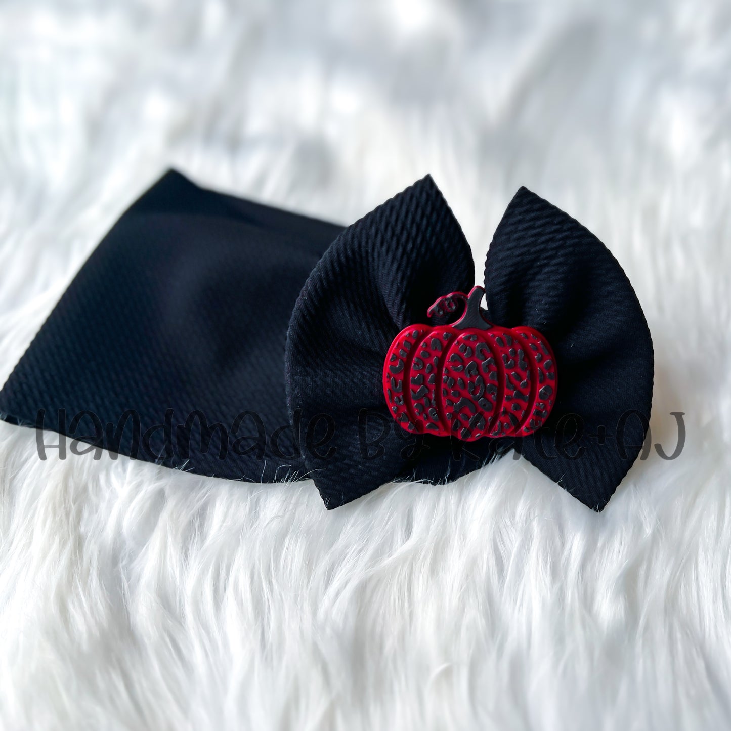 Leopard Pumpkin Single Clip