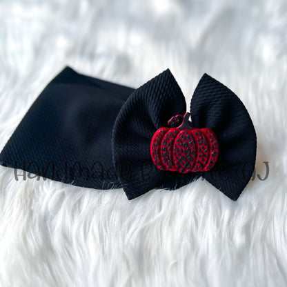 Leopard Pumpkin Single Clip