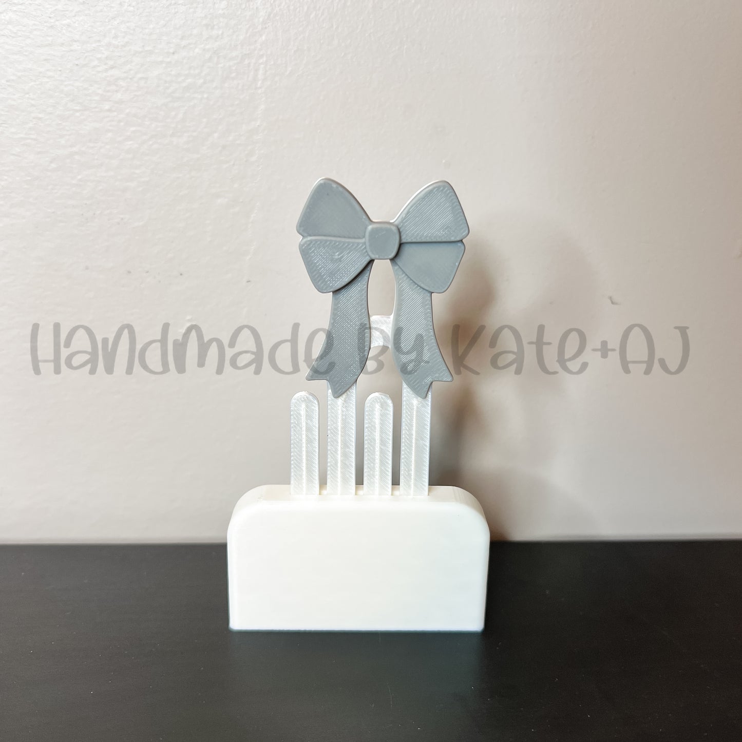 RTS Grey Bow Bookmark