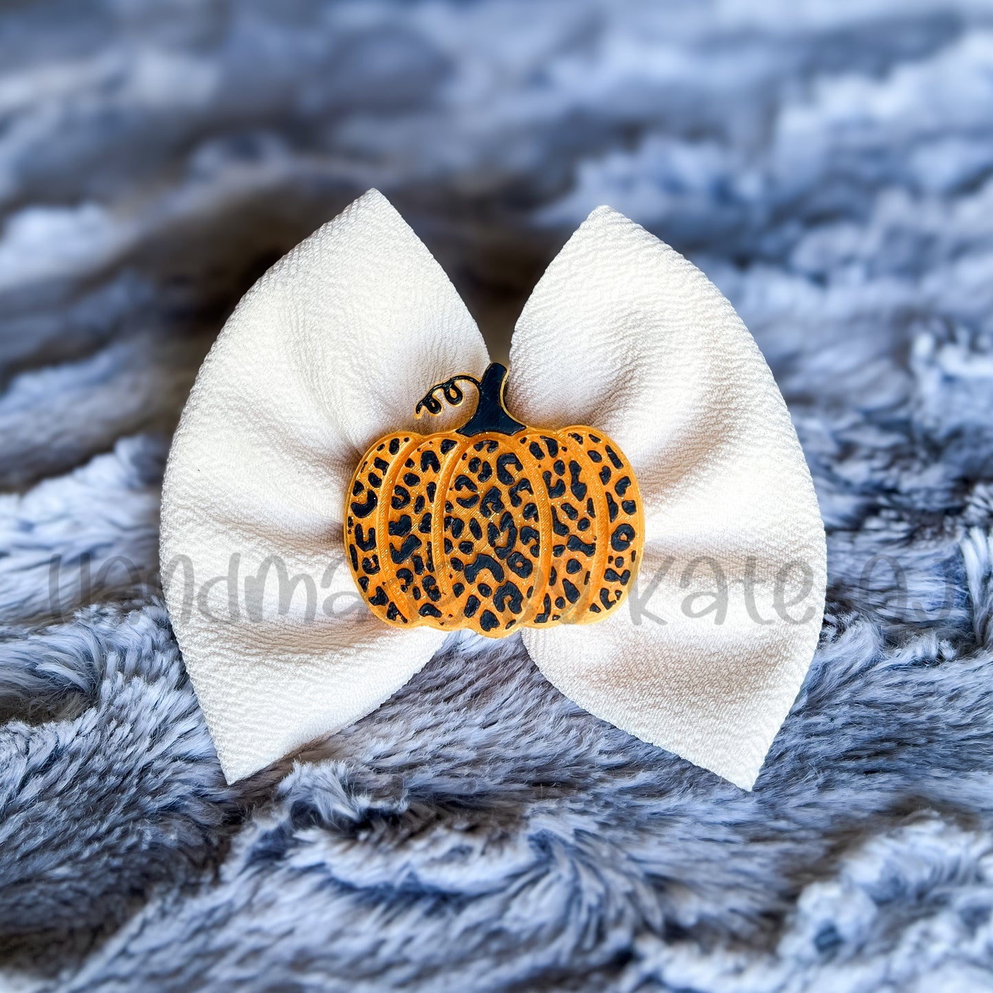Leopard Pumpkin Single Clip