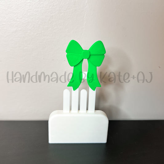 RTS Green Bow Bookmark