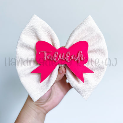 Personalized Bow Single Clip