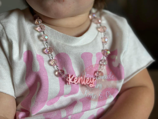 Personalized Necklace Pendant Cursive