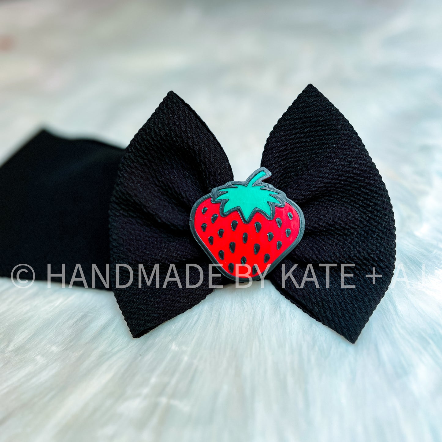 Fruit + Ice Cream Bow Clips