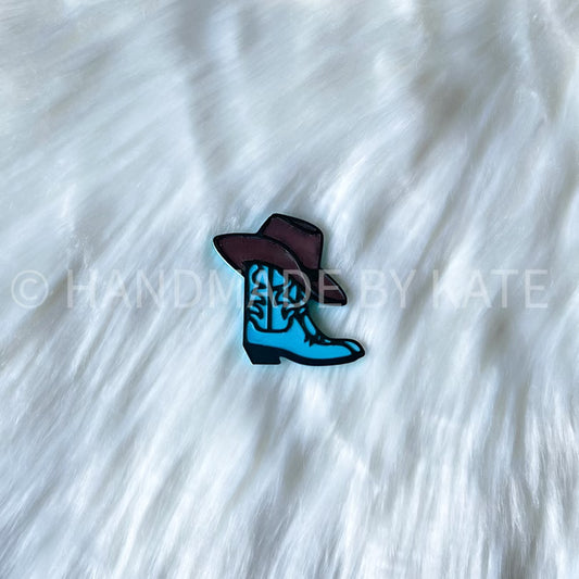 Cowboy Boot & Hat Single