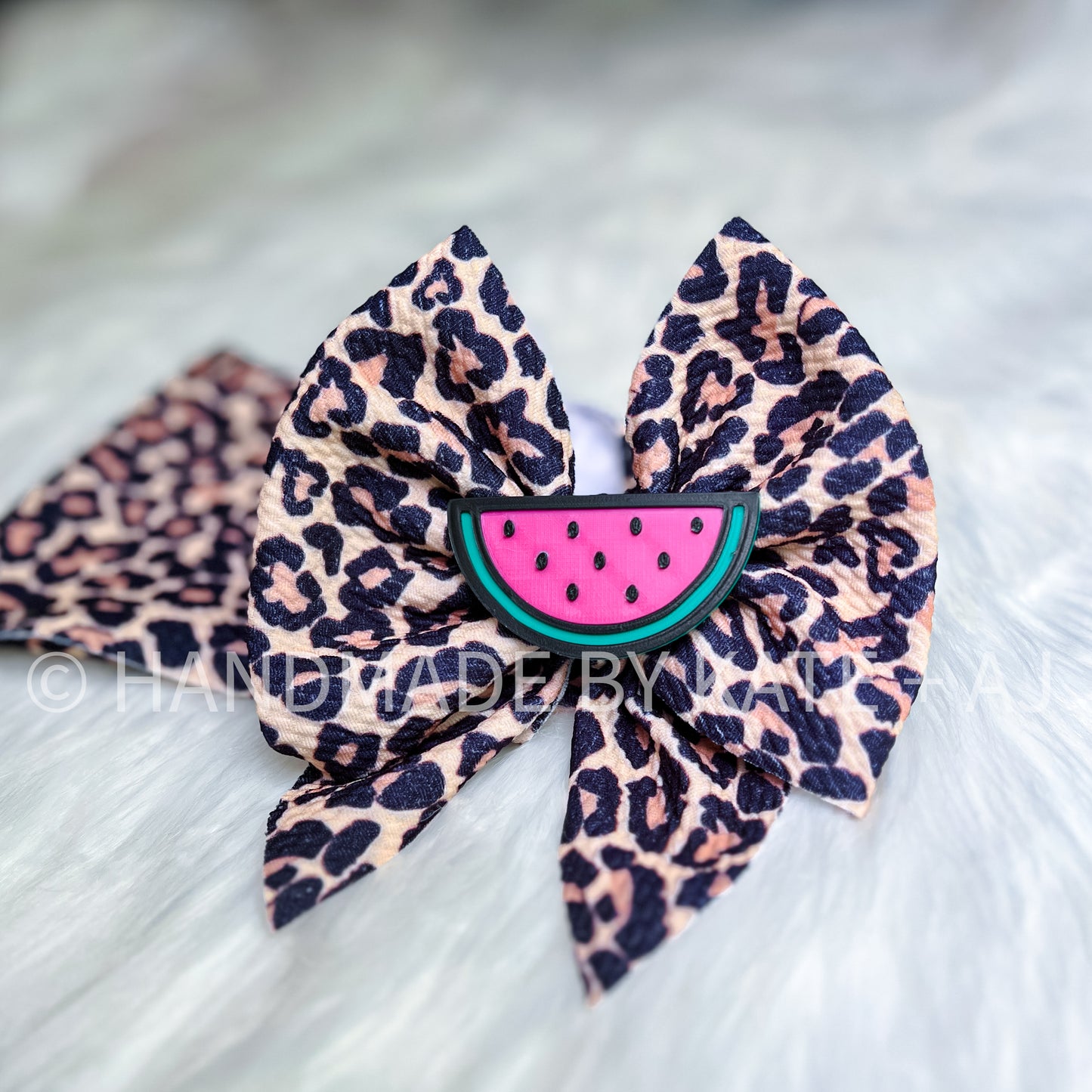 Fruit + Ice Cream Bow Clips