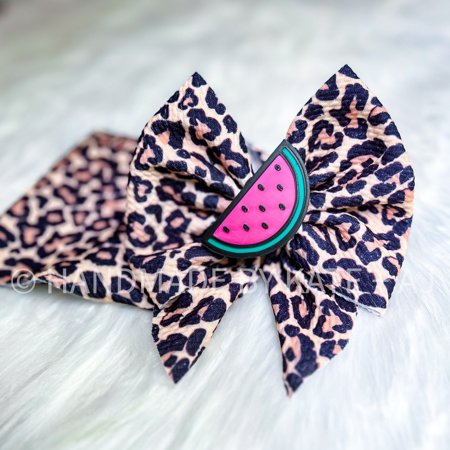 Fruit + Ice Cream Bow Clips