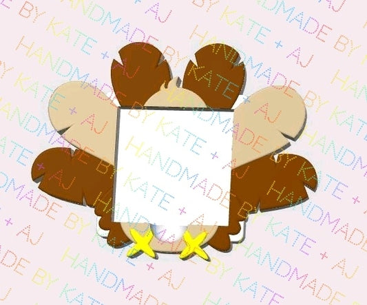 Turkey Sticky Note Holder