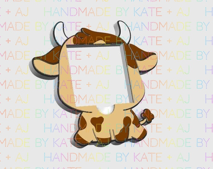 Cow Sticky Note Holder