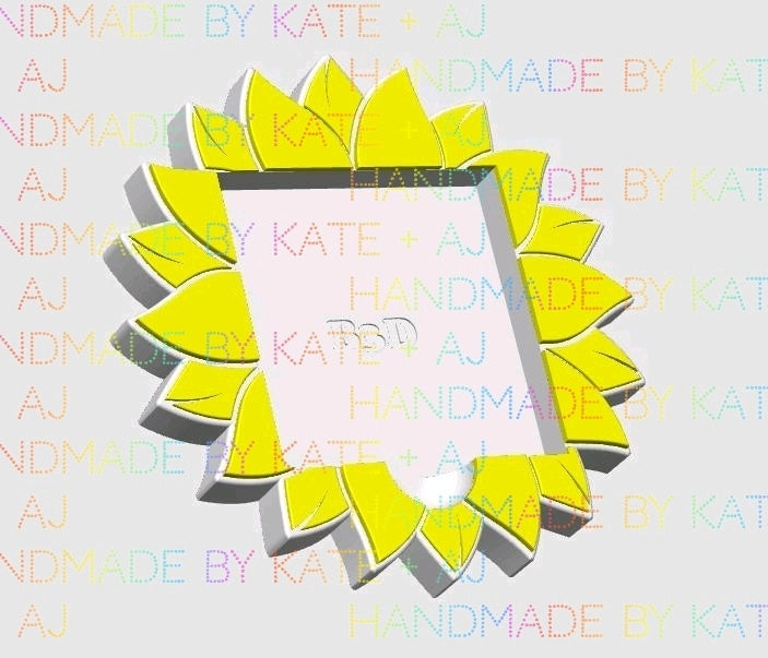 Sunflower Sticky Note Holder